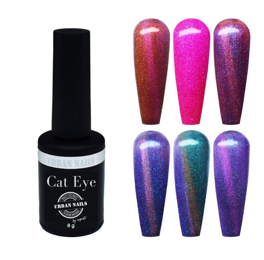 Urban Nails cat-eye gelpolish collectie Catastic II