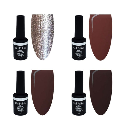 Urban Nails collectie Chestnut Vibes