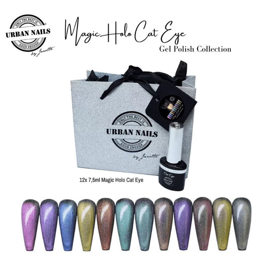 Urban Nails cat-eye gelpolish collectie Magic Holo